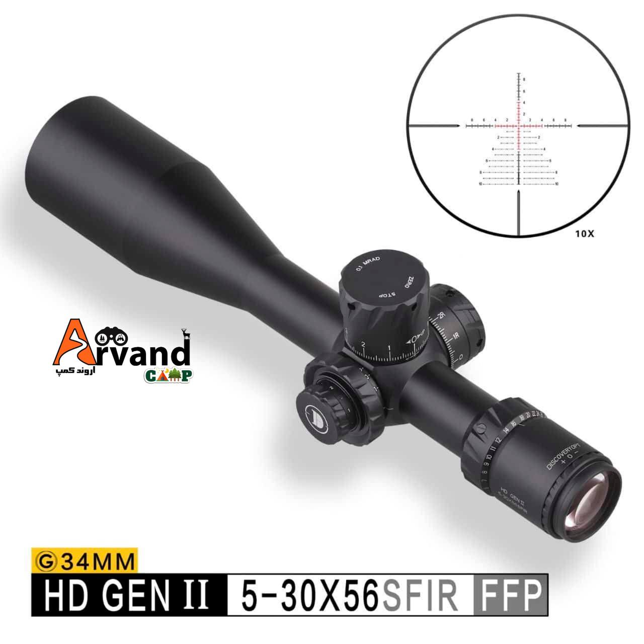 دوربین دیسکاوری HD GEN2 5-30X56 FFP