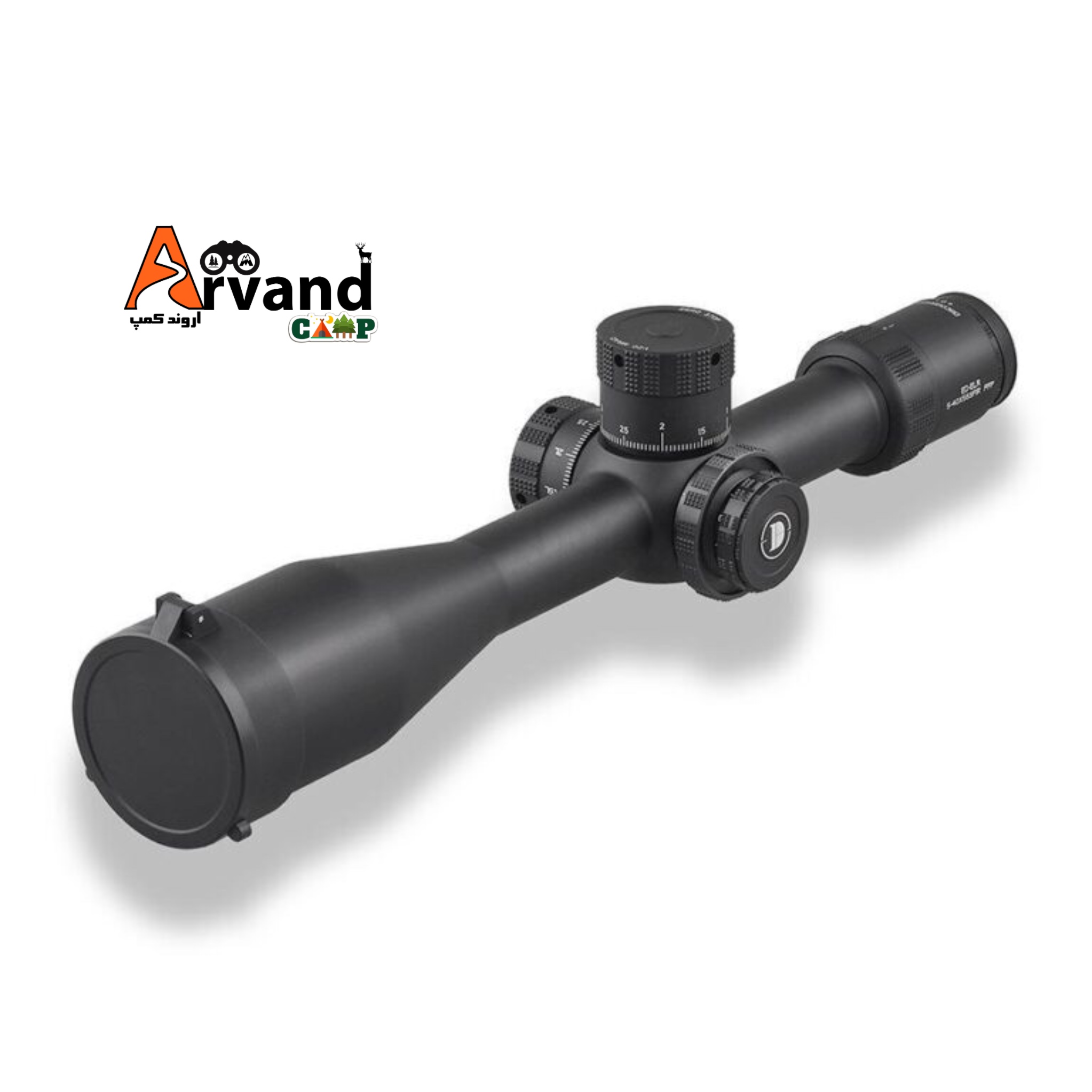 alt="دوربین دیسکاوری ED-ELR 5-40×56 حرفه‌ای بنچ رست"